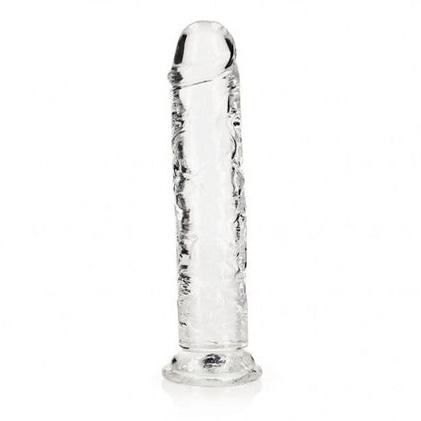 REALROCK 9" Crystal Clear Straight Dildo No Balls