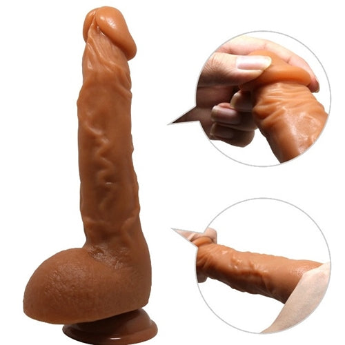 Beautiful Jason Baile-Skin Dildo 9.9'