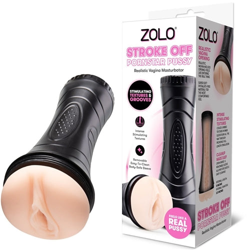 Zolo STROKE OFF Pornstar Pussy