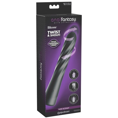 Anal Fantasy Elite Twist Ecstasy Black