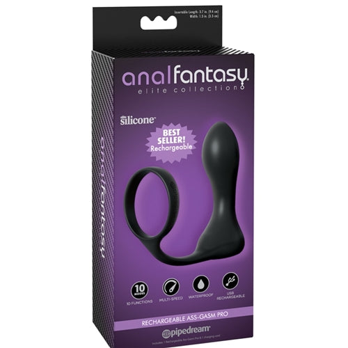 Anal Fantasy Elite Rechargeable Ass-Gasm Pro
