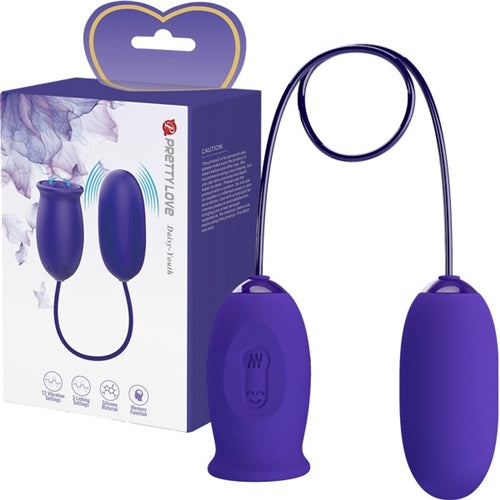 Pretty Love Daisy Youth- vibrations and licking settings