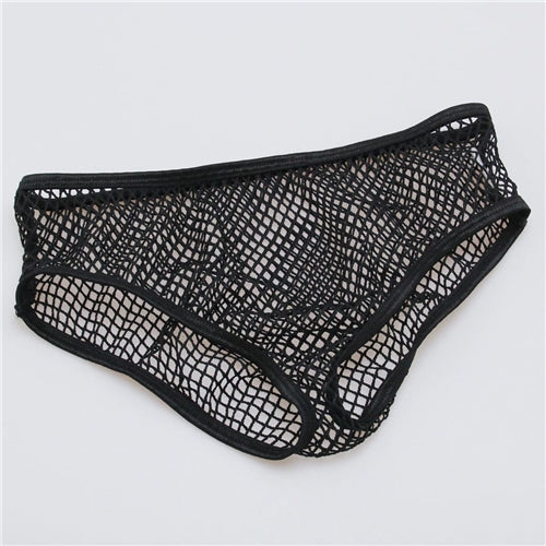 Love in Leather Fishnet Brief