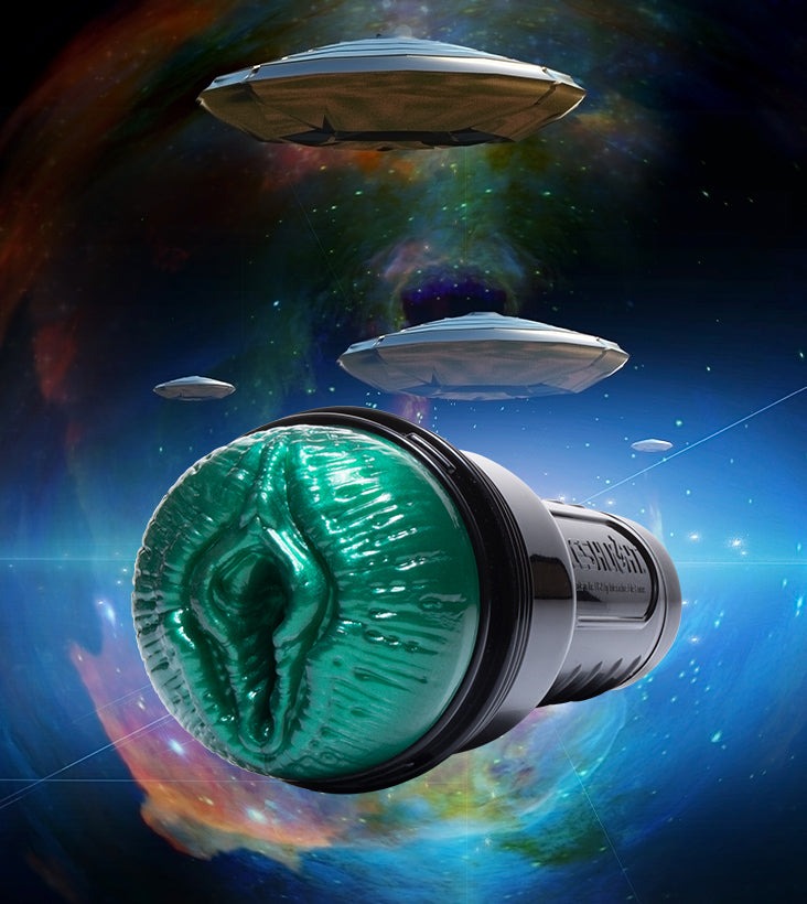 Fleshlight Freaks Alien Queen Green Metallic