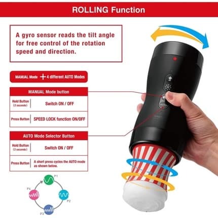 Tenga Vacuum Gyro Roller Set