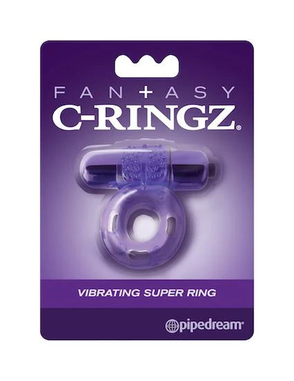Fantasy C-Ringz Vibrating Super Ring - Purple