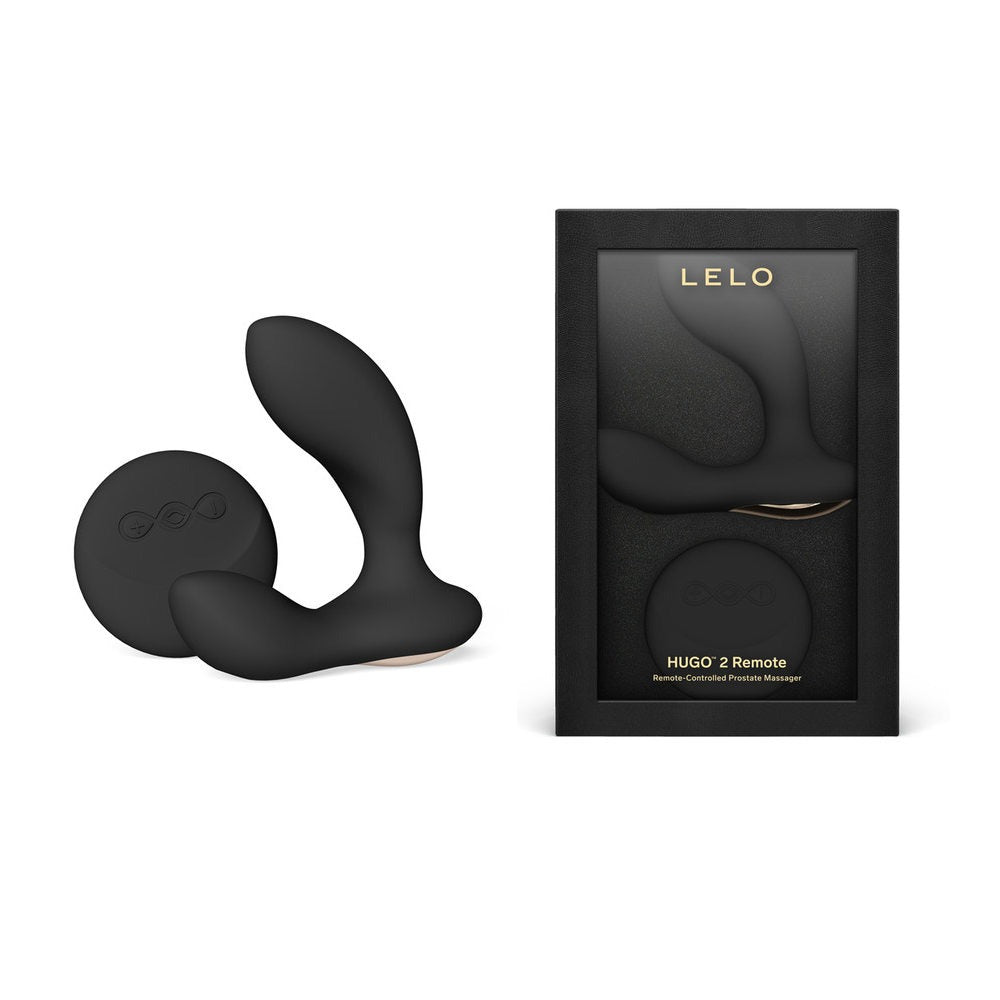 HUGO 2 Remote Black - Prostate Massager