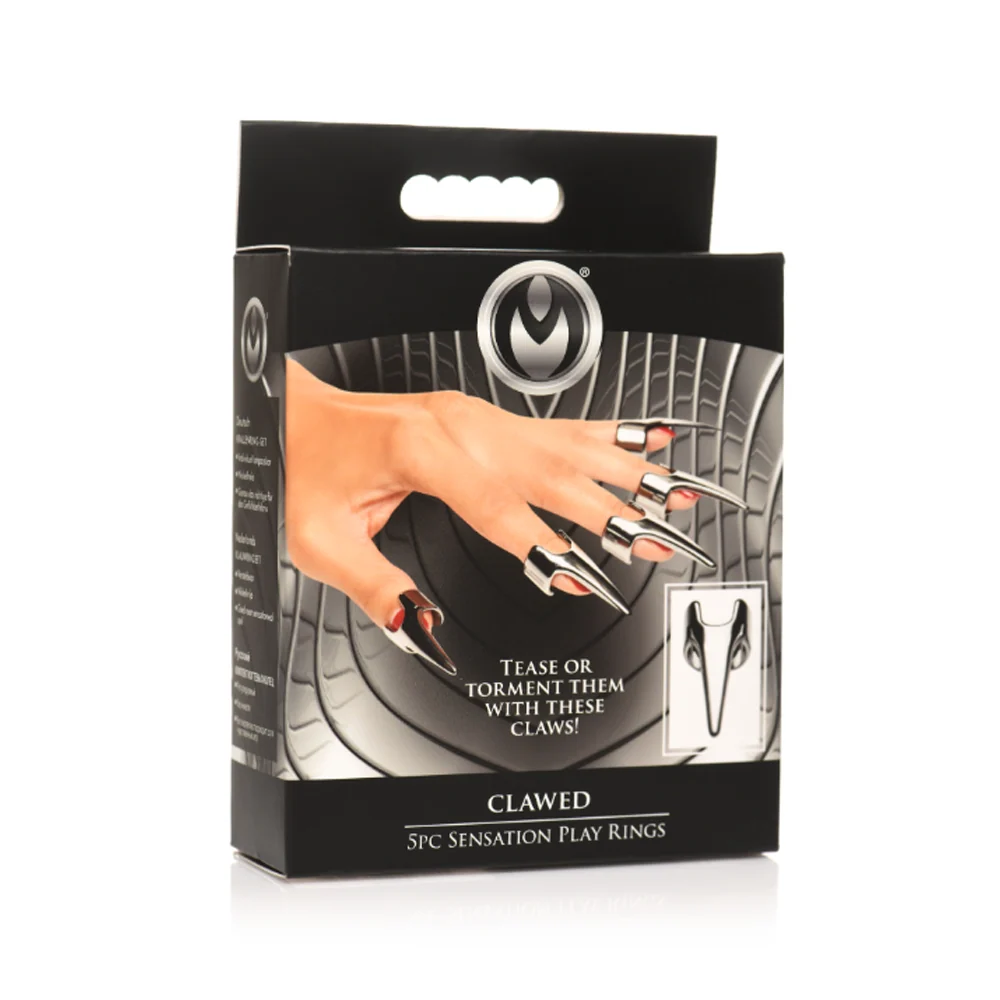 Master Series - Clawed 5pc Sensation Play Rings