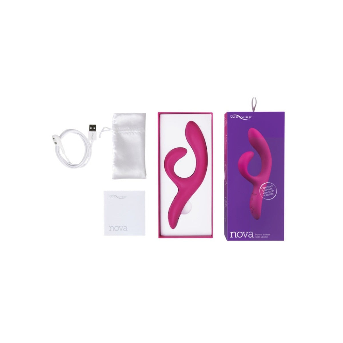 We-Vibe Nova 2 Rabbit Vibrator