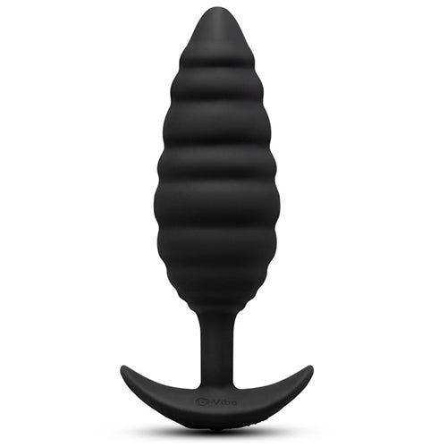 b-Vibe Twist Texture Plug Black