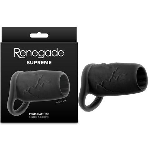 Renegade Supreme - Black Penis Sleeve