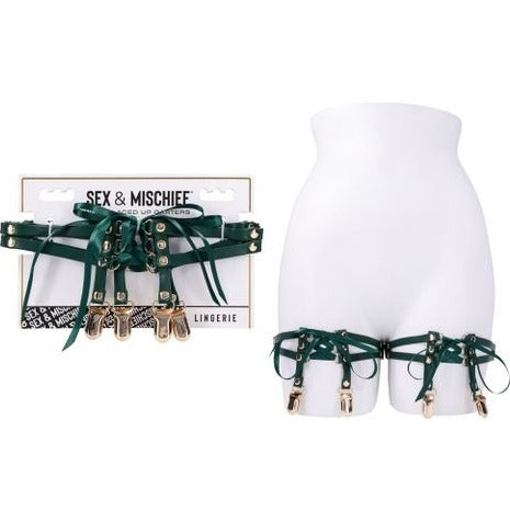 Sex & Mischief Indica Laced Up Garters