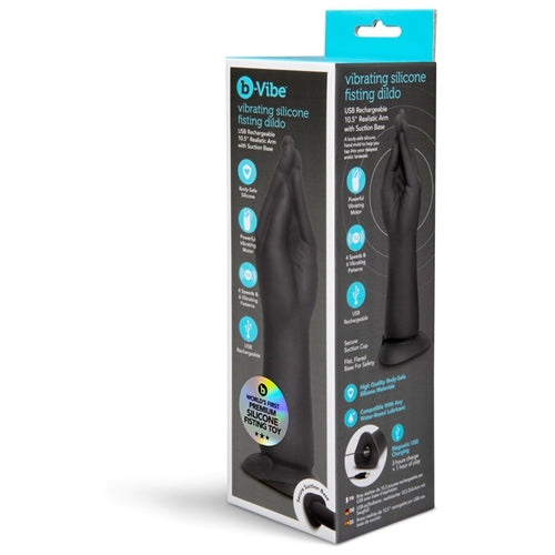 b-Vibe Vibrating Silicone Fisting Dildo