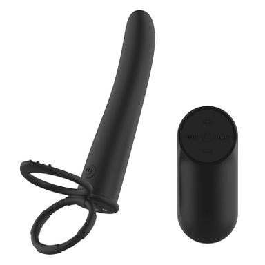 Passion Play Vibrating Double Penetrator with Remote
