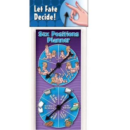 Sex Positions Planner Spinner Game
