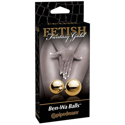 Fetish Fantasy Gold Ben-Wa Balls Gold