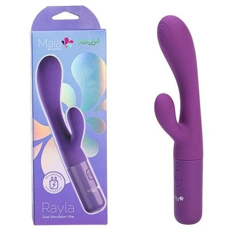 Maia Rayla Dual Stim Vibrator Purple