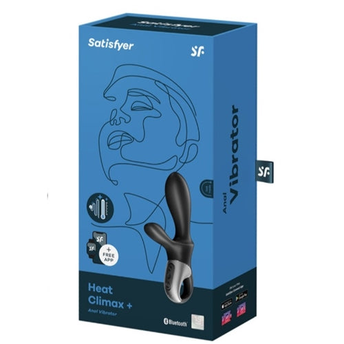 Satisfyer Heat Climax+ Warming Anal Vibrator With App