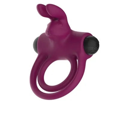 Passion Play Silicone Rabbit Vibrating Ring