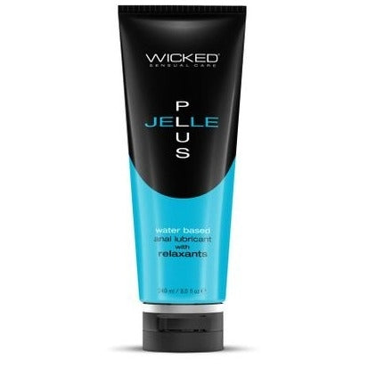 Wicked Jelle Plus Water Based Anal Lubricant With Relaxants 240ml