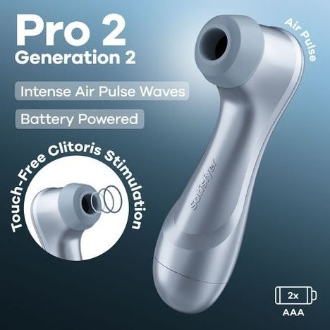 Satisfyer Pro 2 - Blue - Battery Series