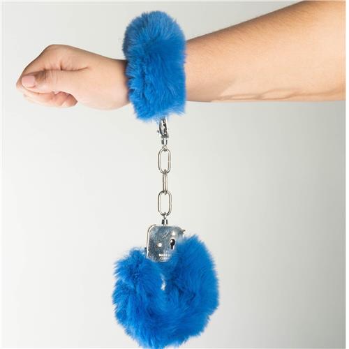 Poison Rose Fluffy Handcuffs