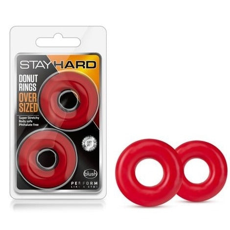 Stay Hard - Donut Rings Oversized