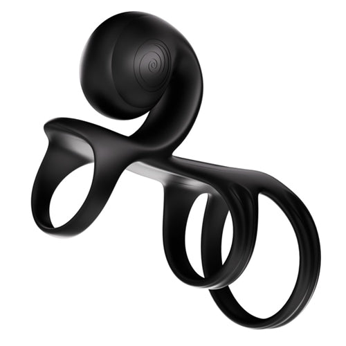 SVibe Snail JOVI Arc Couples Ring Noir Haze