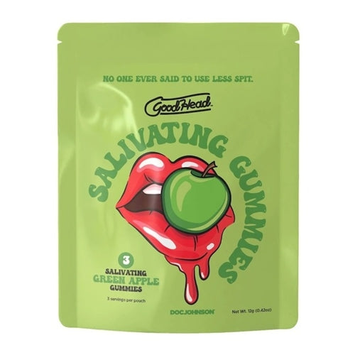 Salivating Gummies - 3pc Green Apple Flavour