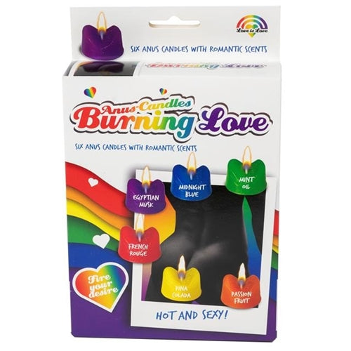 Burning Love Anus Candles