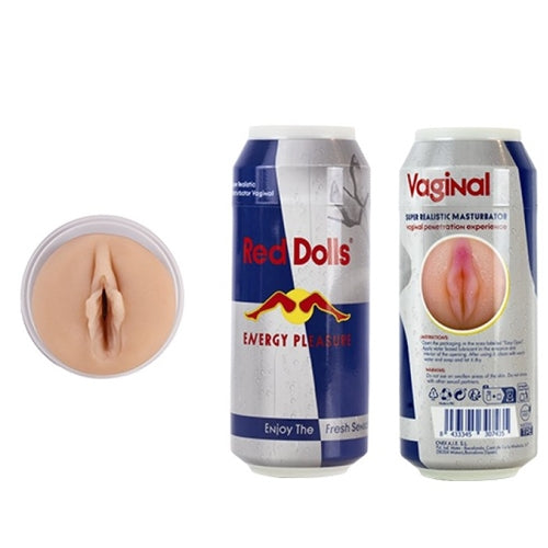 Alive Red Bull Masturbator TPE Flesh