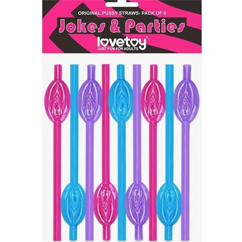 Coloured Pussy Straws