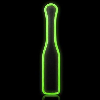 Ouch Glow In The Dark Bonded Leather Paddle