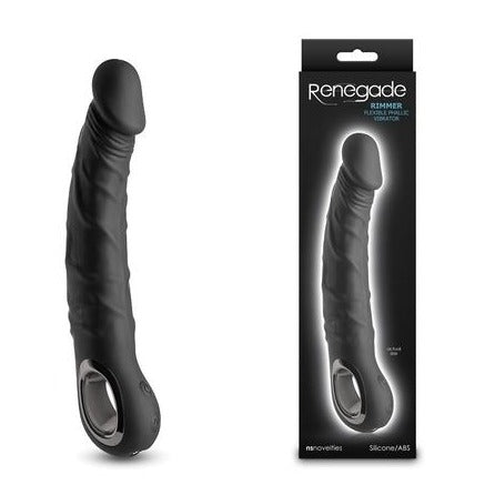 Renegade Rimmer - Black Rechargeable Vibrator