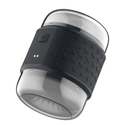 Passion Play Vibrating Double Stroker - Clear