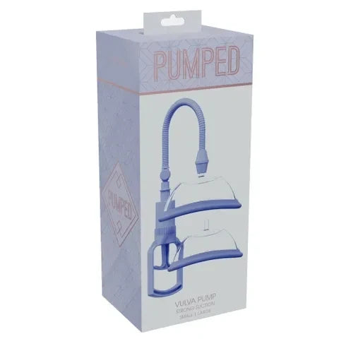 Pumped Vulva Pump - Lavender Vagina Pump with 2 Cups