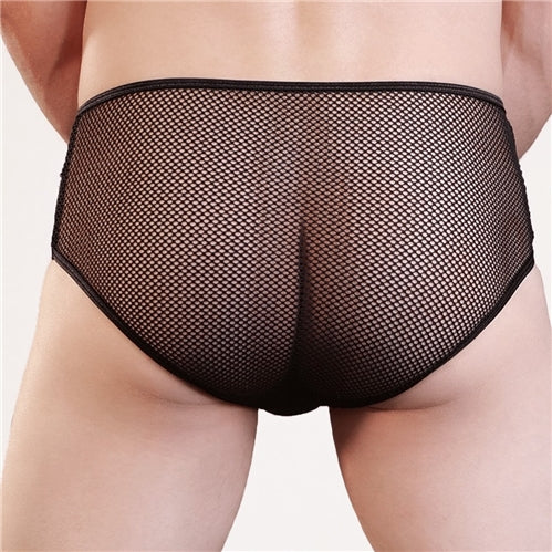Love in Leather Fishnet Brief