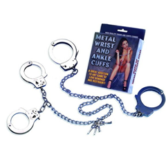 Metal Wrist and Ankle cuffs