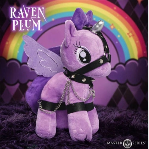 Raven Plum Bondage Pony