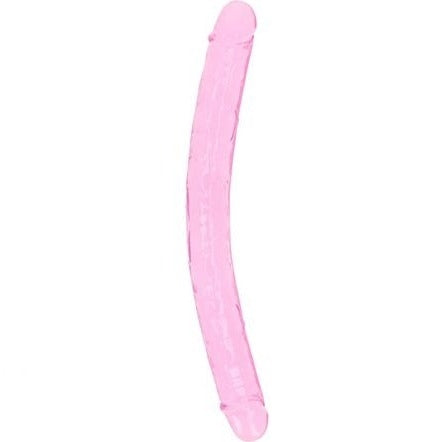 RealRock Crystal clear Double Dong 13"