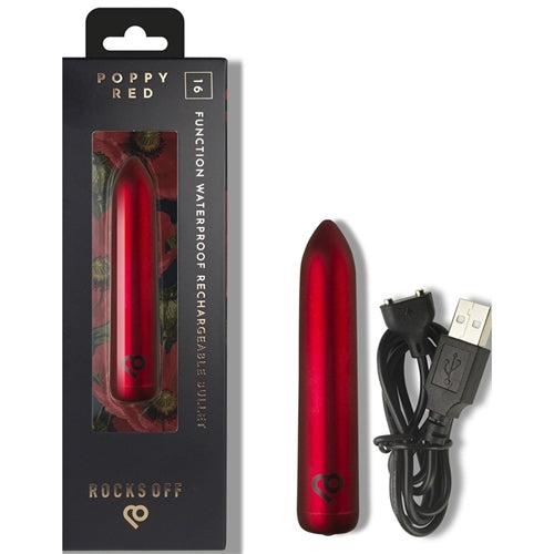 16 Function Waterproof Rechargeable Bullet