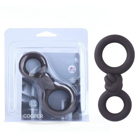 Maia COOPER Dual Ring - Chocolate