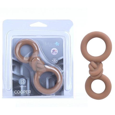Maia COOPER Dual Ring - Caramel