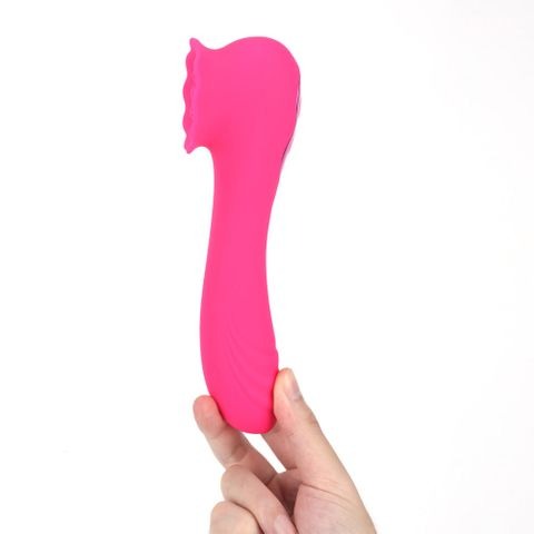 Maia ROZA Dual Motor Rose Vibrator - Pink