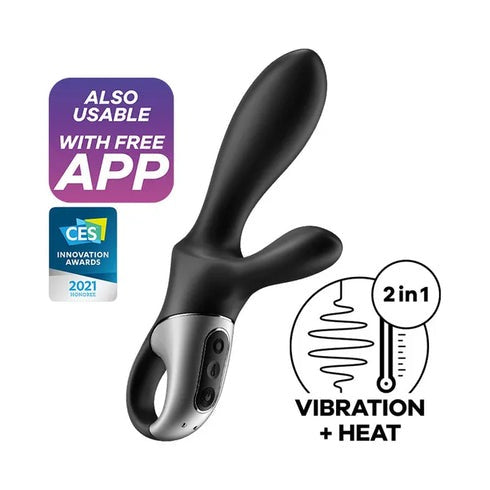 Satisfyer Heat Climax+ Warming Anal Vibrator With App