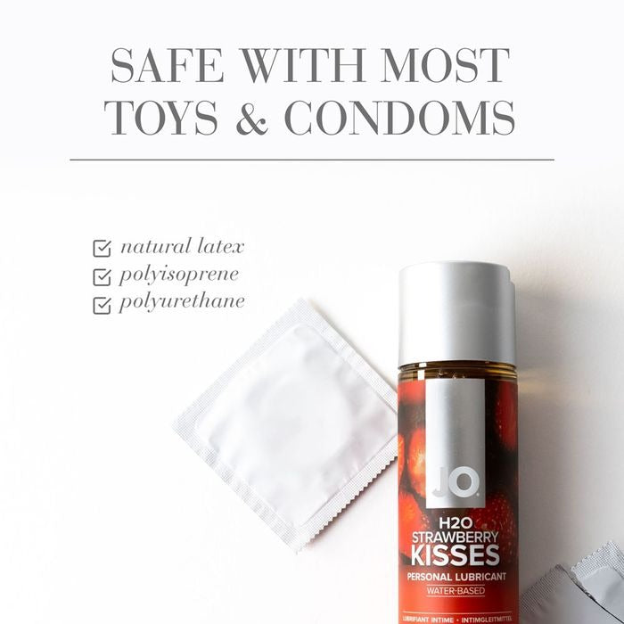 JO H2O Lubricant 120ml - Strawberry Kisses
