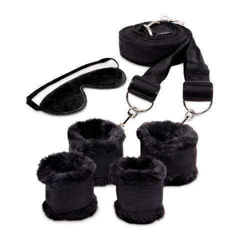 WhipSmart Fuzzy Bedroom Bondage Kit