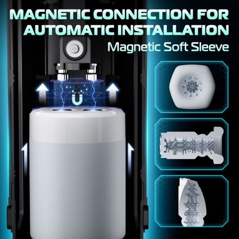 CyberSkin B-Titan Rechargeable Thrusting & Vibrating Auto Masturbator with Heater
