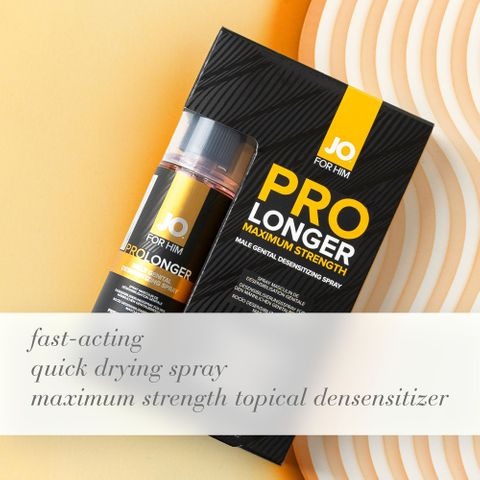 Maximum Strength Delay Spray for Men by JO Prolonger- Gold