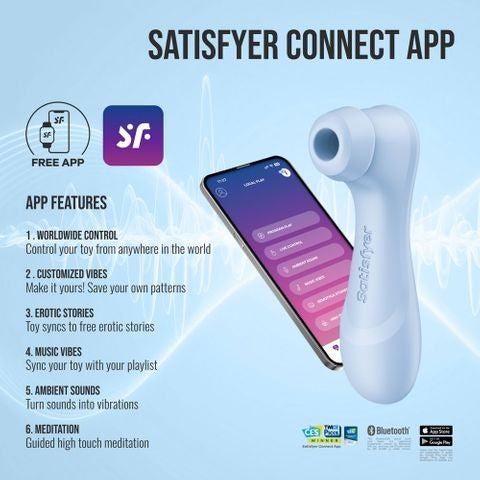Satisfyer Pro 2 Generation 4 - Serene Blue
